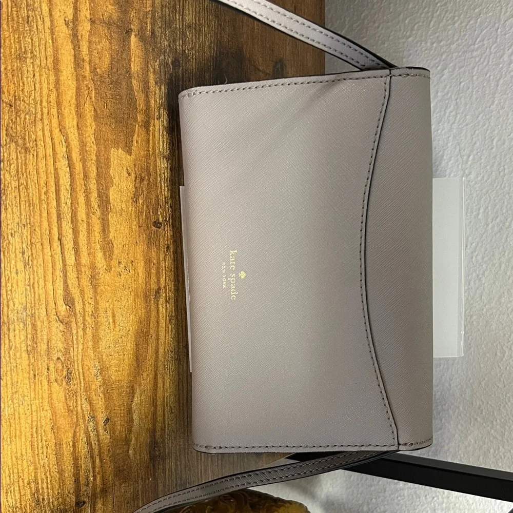 Kate Spade Gray Owl Crossbody Bag